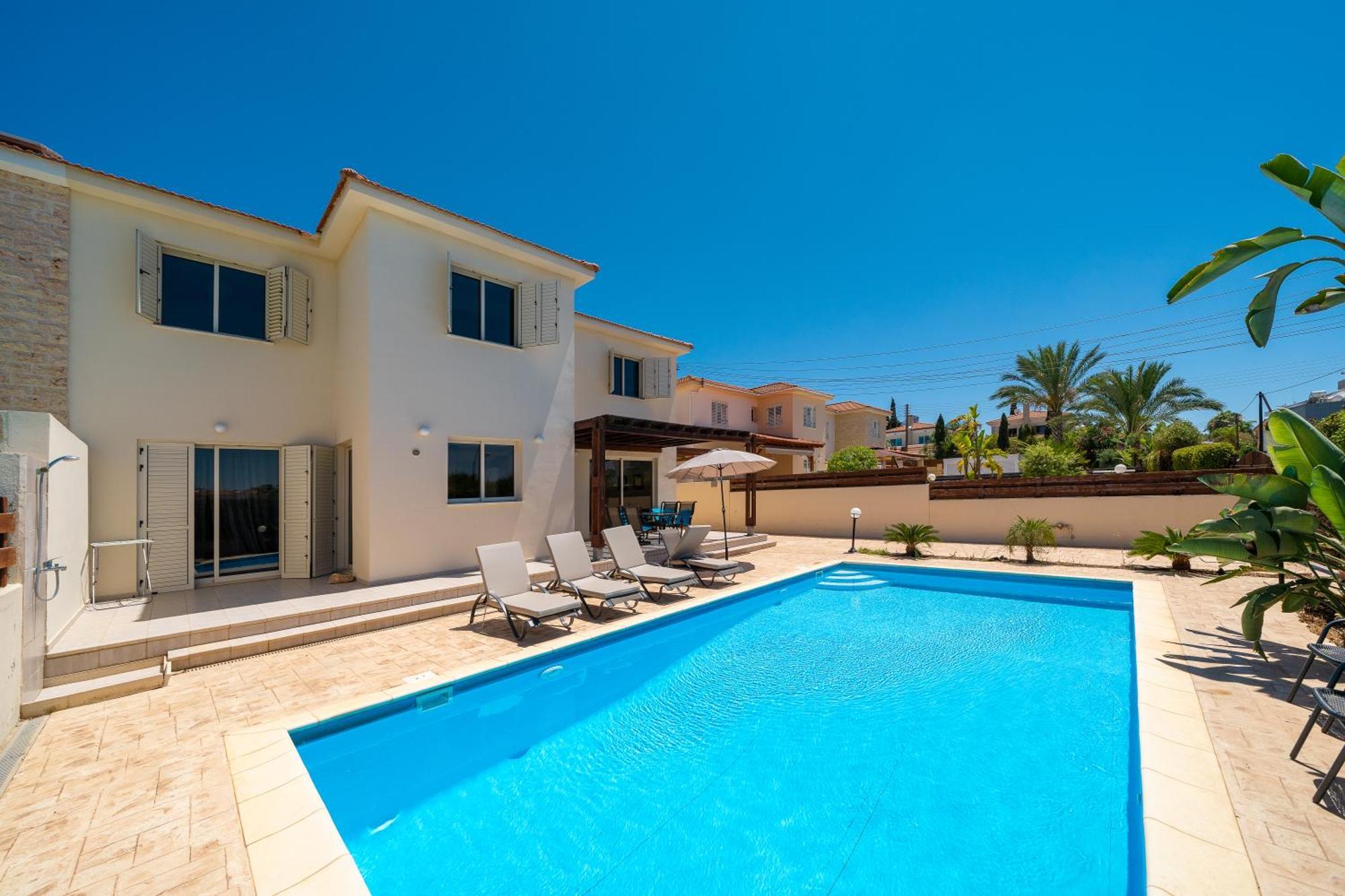 Atlantica 4 Bedroom Villa Near The Beach 프로타라스 외부 사진